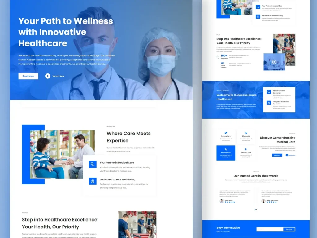 Healthcare Website Design Best Practices